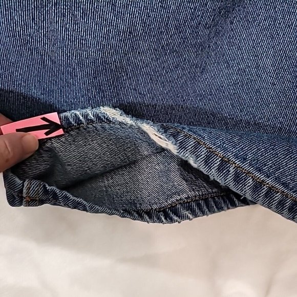 Blue Mountain Medium Wash Relaxed Straight Denim Mens Blue Jeans 44 x 30 - Picture 8 of 16